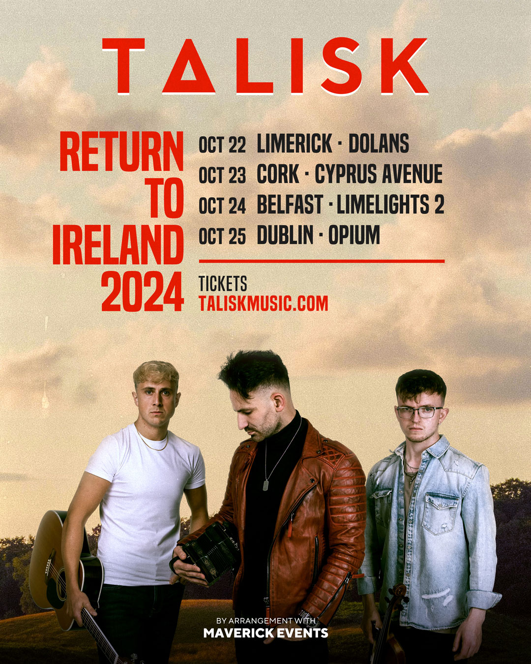 TALISK Opium Live, Dublin