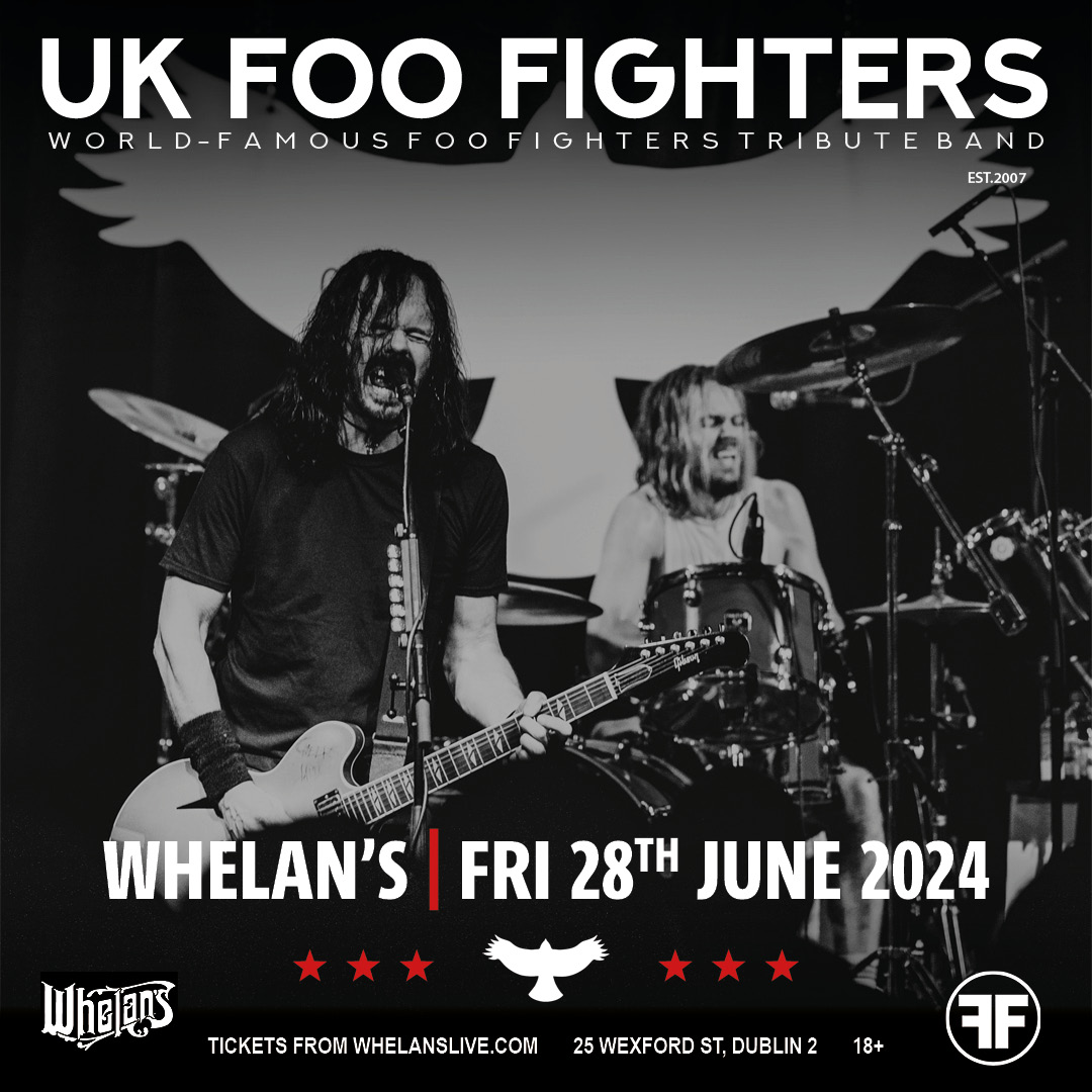 UK FOO FIGHTERS Whelan's